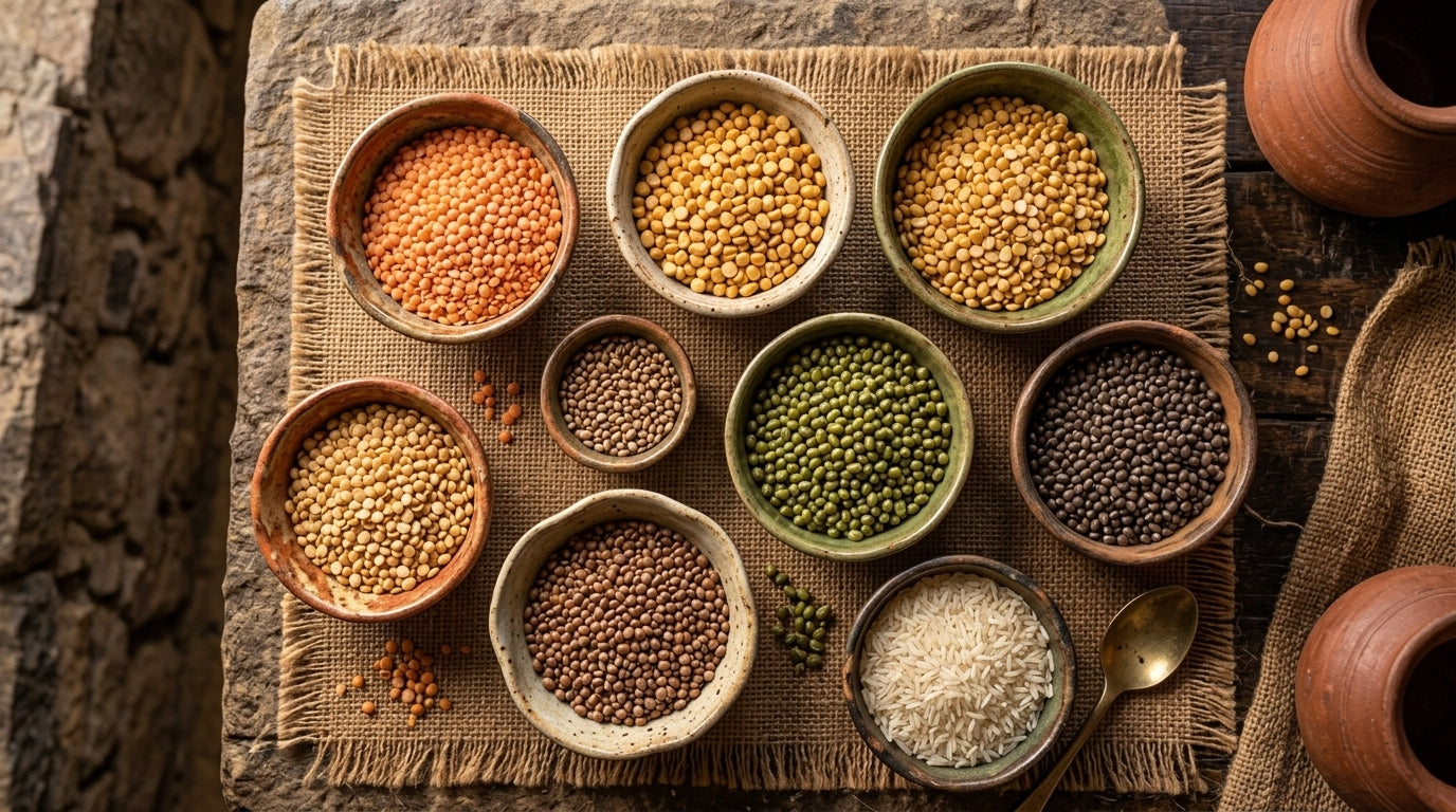 Grains and Pulses